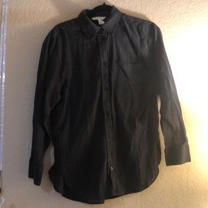 H&M Oversized Linen Shirt